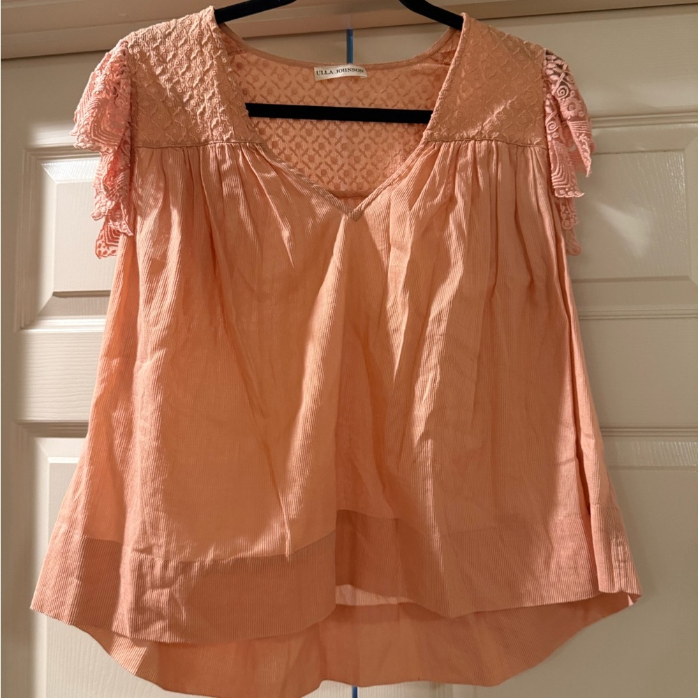Ulla Johnson, flutter sleeve blouse size 2 VEUC
